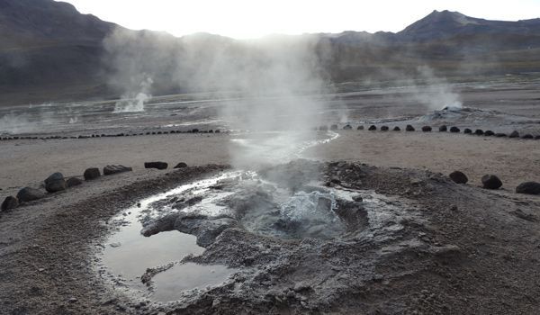 Tour pelos gêiseres do Tatio gêiser do tatio