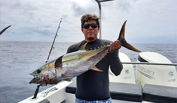 Pesca experimental em Galápagos