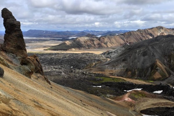 vista panorâmica das terras altas