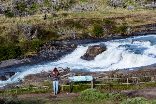 Wasserfall Paine River Wasserfall