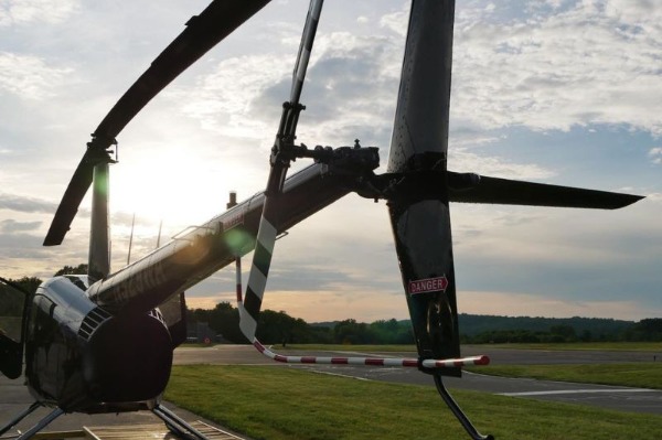 hubschrauber am flughafen westchester