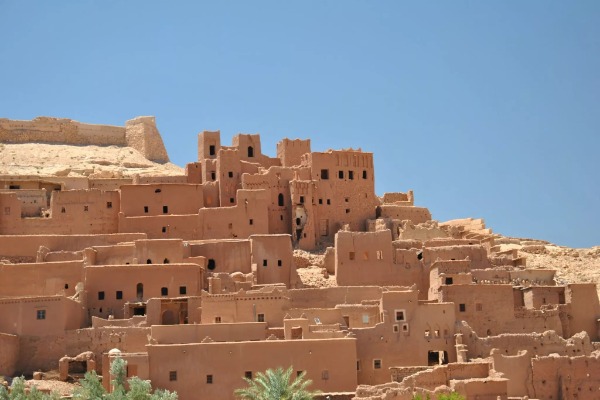 Ait Ben Haddou The Kasbah of Ait Ben Haddou during the excursion to the Merzouga Desert
