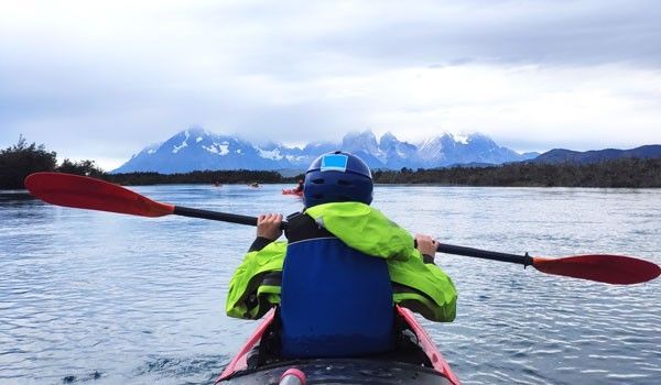 kayaking back to base camp grey