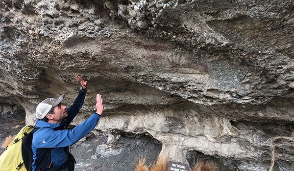 torres del paine cave paintings