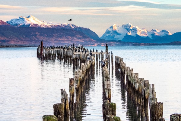 puerto Natales historic pier