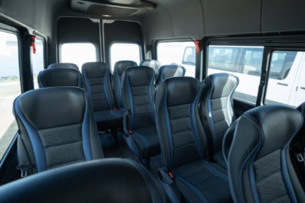 Van seats inside