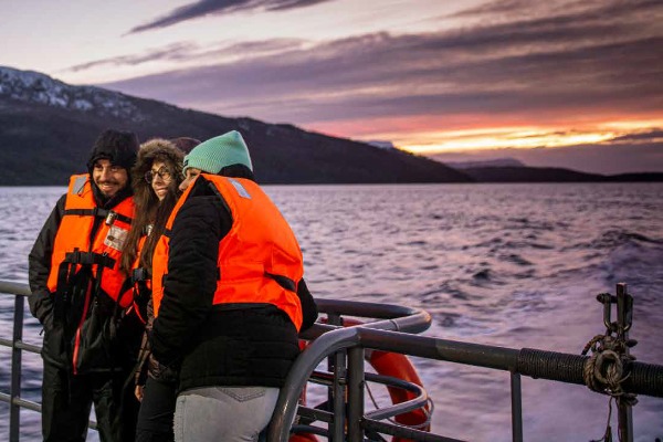 Sunrise in Tierra del Fuego