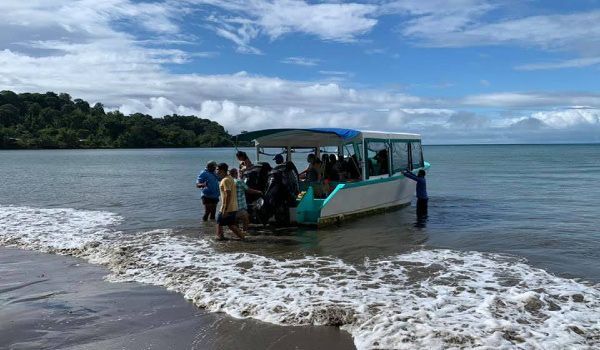 Drake Bay transport boat