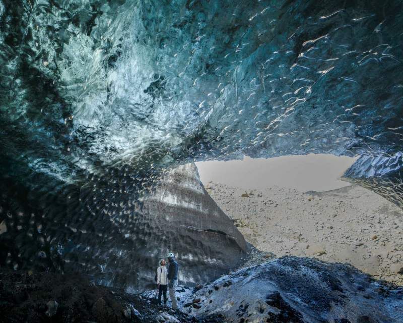 real dragon found in ice cave
