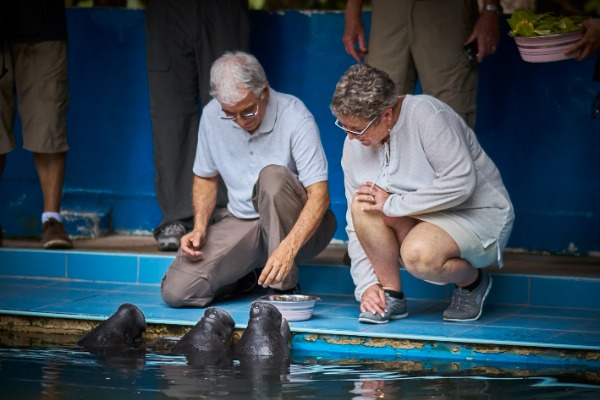 couple in Rescue and Rehabilitation Center