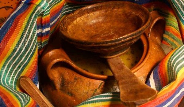 Taquile traditional pottery