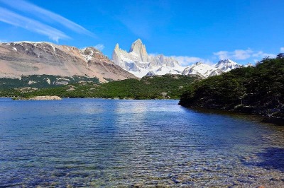Trilha Laguna Capri El Chaltén saindo de El Calafate