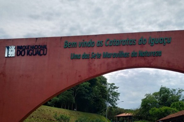 Entrada Parque Nacional do Iguaçú
