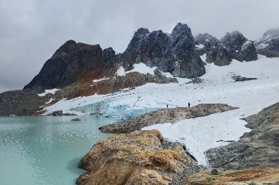 Trekking ao Glaciar Ojo del Albino saindo de Ushuaia