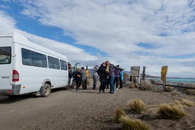 Private transfer between Torres del Paine and El Calafate