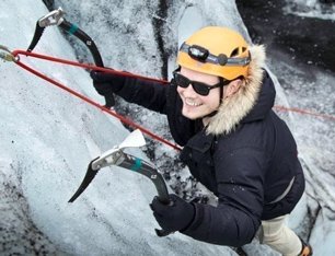 Arrampicata su ghiaccio ed escursione sul ghiacciaio Solheimajokull