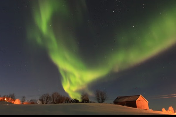 casita y auroras casita del sur y auroras boreales