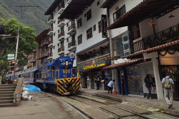 tren aguas calientes