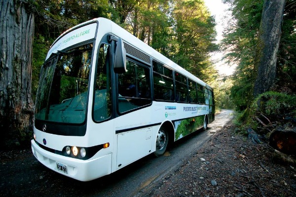 bus de Puerto Blest à Puerto Alegre bus reliant Puerto Blest à Puerto Alegre