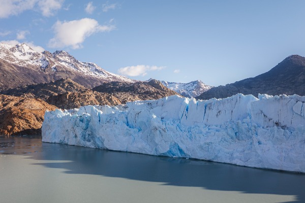 glacier vu du bateau