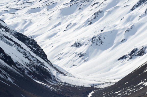 Touriste observant le lac à El Calafate