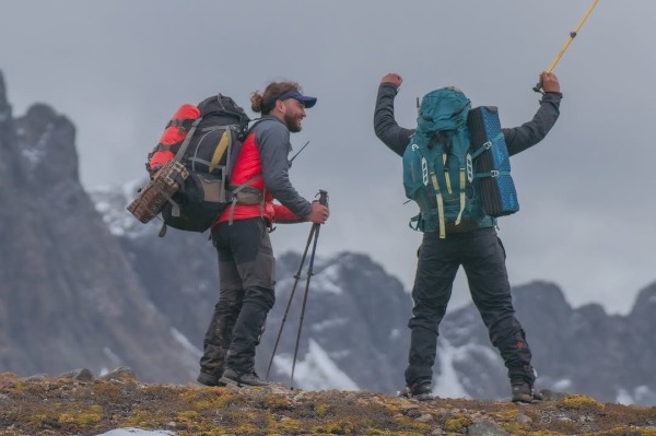 arrivée au plus haut sommet