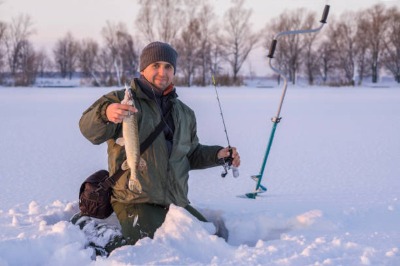 Pêche sur glace à Rovaniemi