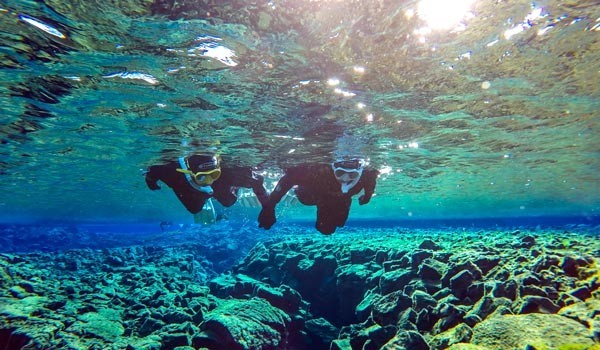 Snorkeling à Silfra