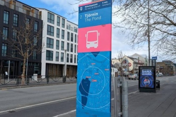 Les rues de Reykjavik