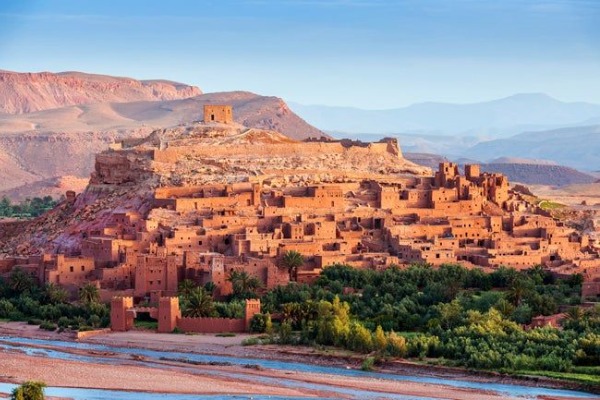 Visite d'Aït Ben Haddou au Maroc La kasbah d'Aït Ben Haddou lors de l'excursion de 3 jours dans le désert marocain
