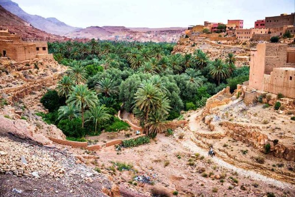 Circuit dans la vallée du Dadès au Maroc La vallée du Dadès lors de l'excursion de 3 jours dans le désert marocain