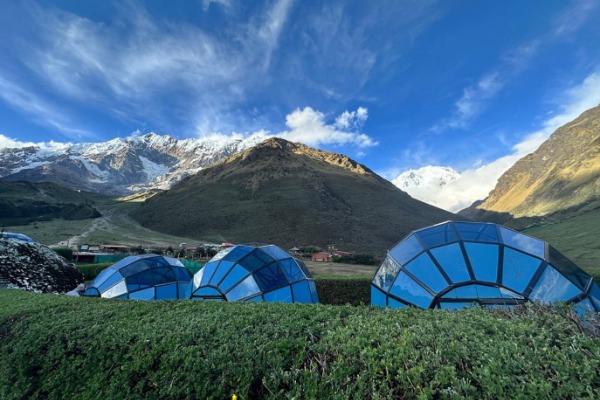 Glamping Montagne Sky Dome Chaullay