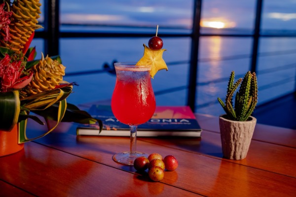 dîner d'adieu avec boisson sur le bateau de croisière