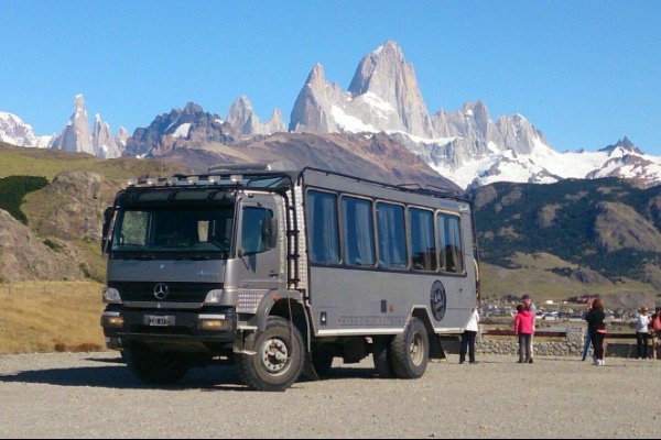 Strada di El Chaltén 4x4 in Strada