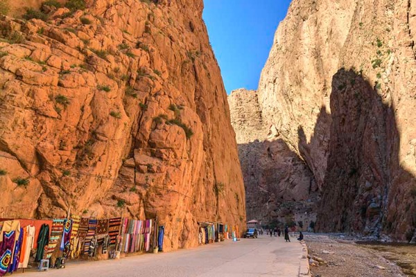 Gole del Todra nell'escursione di 3 giorni nel deserto del Marocco