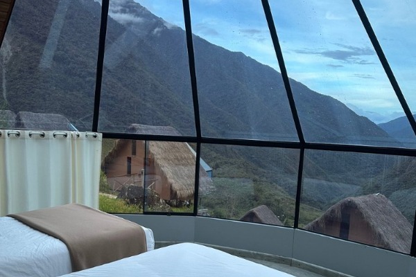 vista dall'interno della cupola