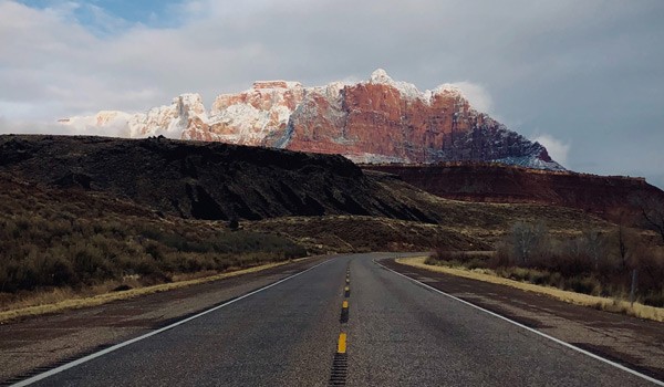 Percorso panoramico dello Zion Canyon